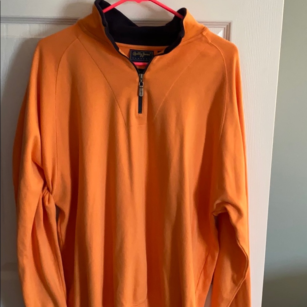 Bobby Jones Orange Quarter Zip